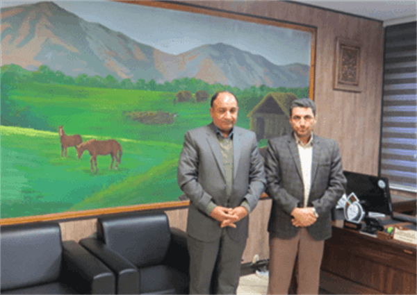 دیدار مدیرعامل شرکت مرغک با مدیرکل دامپزشکی استان البرز